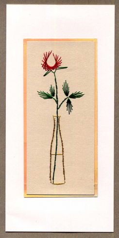 Rose birthday – forum gallery stitching card of the week