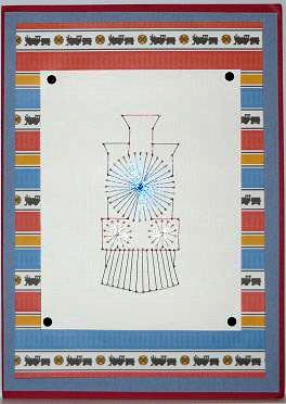 Train – forum gallery stitching card of the week