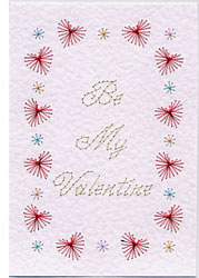 border Valentine hearts