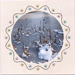 star border with ice picture
