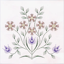 Sneak preview of a stitching pattern for the Pinbroidery web site