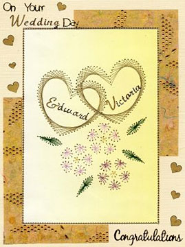 Wedding Day – forum gallery stitching card of the week