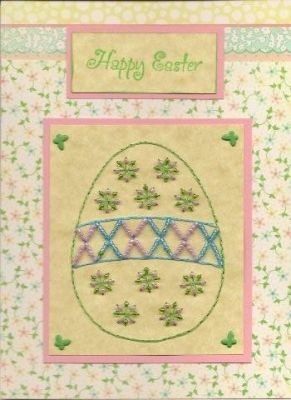 Happy Easter – forum gallery stitching card of the week