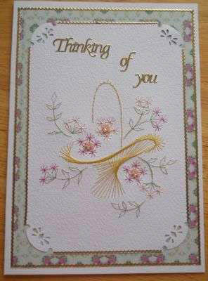 Thinking of you – forum gallery stitching card of the week