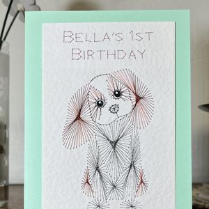 How to create a word pricking pattern with Type A Greeting